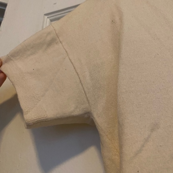 J Crew XS cream cotton shirt - Picture 4 of 6